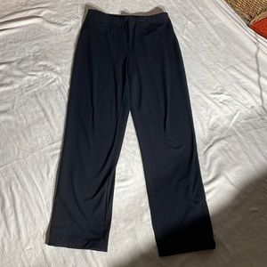 S Levine black dress pants size M. Elastic band waist. Lying flat waist 14.5”